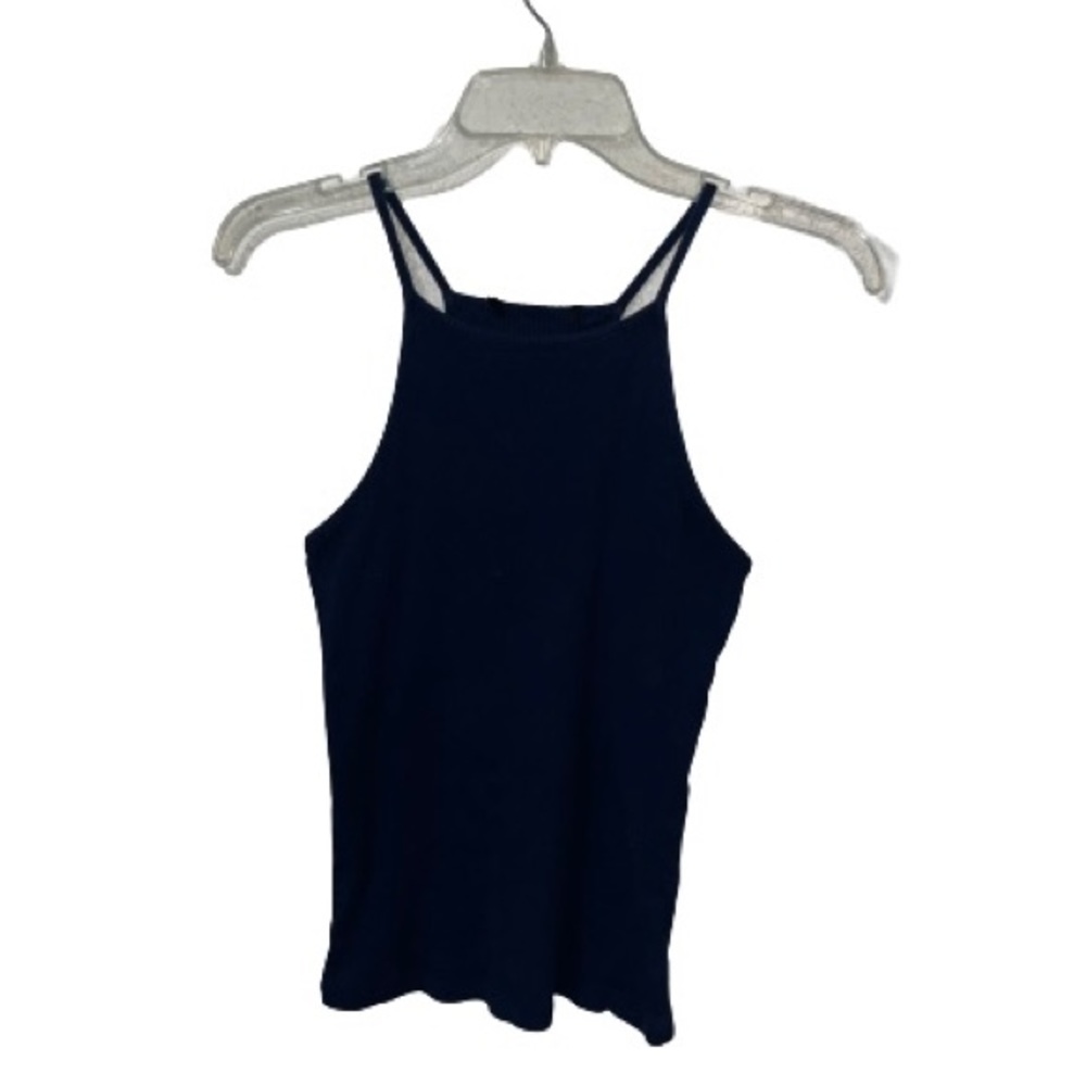 Knitted Tank Top | Dark Blue/Navy